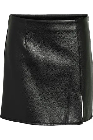 Noisy May Nmeileen Clara Penny Hw Slit Skirt Wvn Black