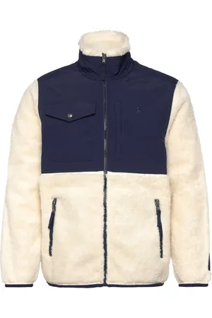 Ralph Lauren Hybrid Fleece Jacket Cream