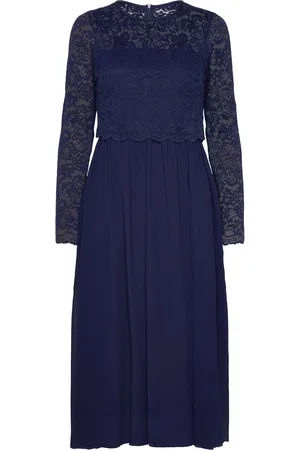 BUBBLEROOM Joline Lace Dress Blue