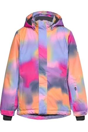 Color Kids Ski Jacket - Aop Pink