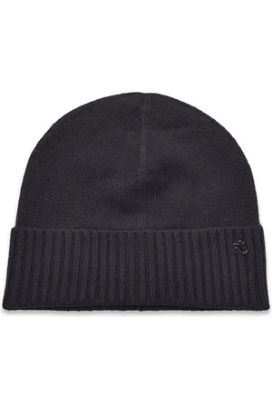 Ralph Lauren Wool-Blend Beanie Black
