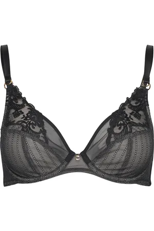 Chantelle Cabaret Sauvage Covering Underwired Bra Black