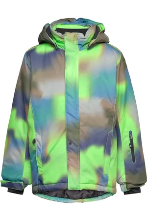 Color Kids Ski Jacket - Aop Green