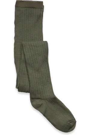 mp Denmark Wool Rib Tights Khaki