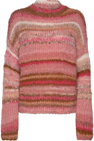 Benetton Turtle Neck Sw. L/S Pink