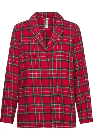 Lindex Nightshirt Flannel Check Red