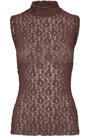 INWEAR Civahiw Turtleneck Top Brown