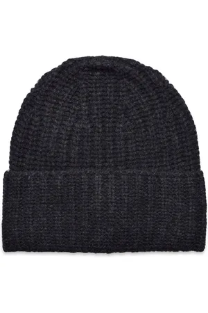 Filippa K Corinne Rib Hat Black