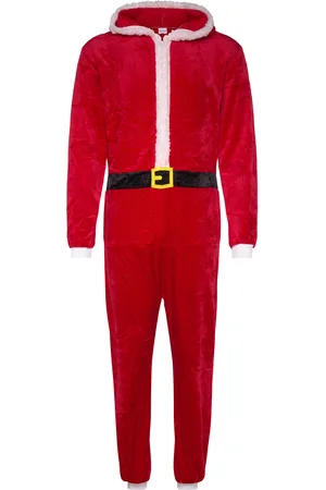 Christmas Sweats Santas Jumpsuit Red