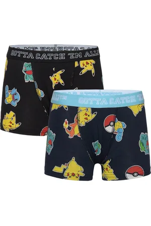 NAME IT Nkmasgar Pokemon 2P Boxer Noos Sky Black