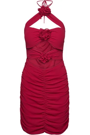 Love Lolina Flower Mini Dress Red