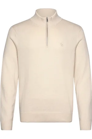 Abercrombie & Fitch Anf Mens Sweaters Beige