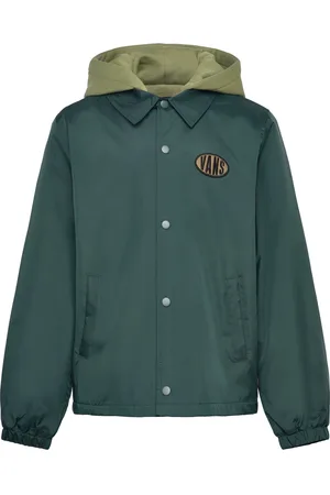 Vans By Riley Ii Coach Jacket Green