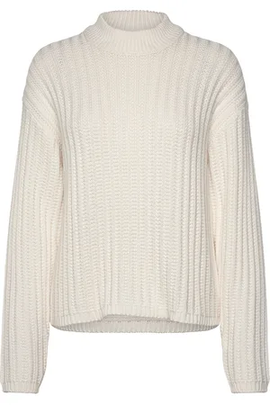 Kaffe Kabess Pullover White