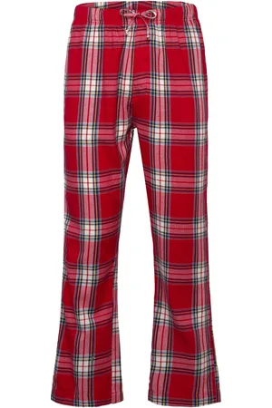 GANT Flannel Pants Red