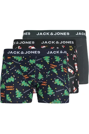 JACK & JONES Jacholly Jolly Trunks 3 Pack Jnr Jack & J S Black