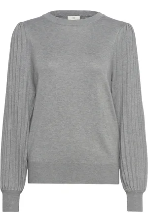 Kaffe Kal Knit Pullover Grey