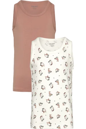 CeLaVi Undershirt 2-Pack Patterned