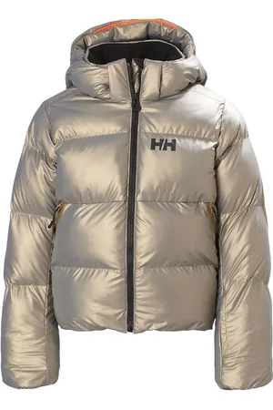 Helly Hansen Jr Nora Short Puffy Jacket Gold