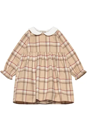 Lil Atelier Nbfsevena Ls Body Dress Lil Beige
