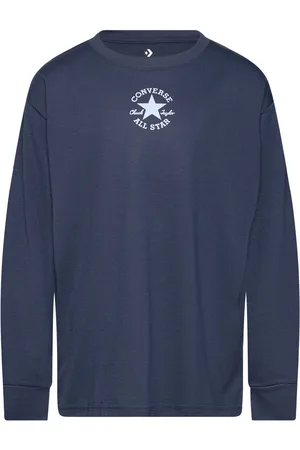 Converse Lk-L/S Knit Top Navy