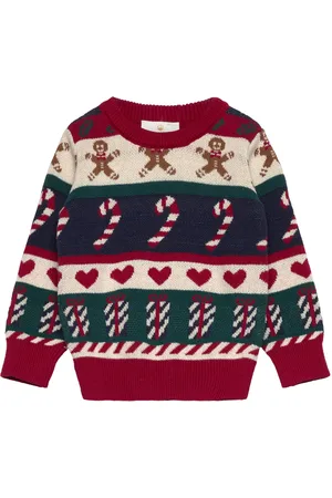 The New Tnsholiday Jacquard Pullover Navy