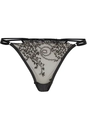 Hunkemöller Felicia High Leg Tanga String Black