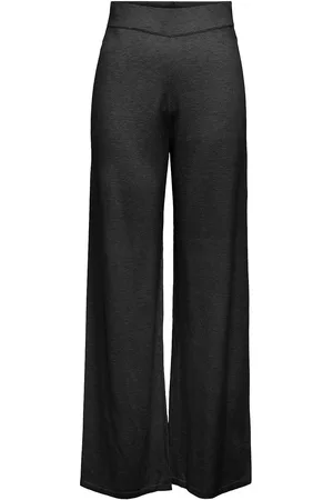 ONLY Olmcozy Wide Pants Knt Black
