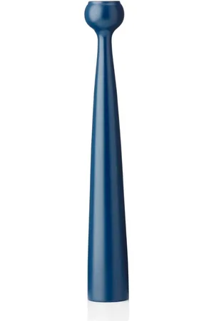 APPLICATA Tulip Candleholder, Dark Petrol Navy