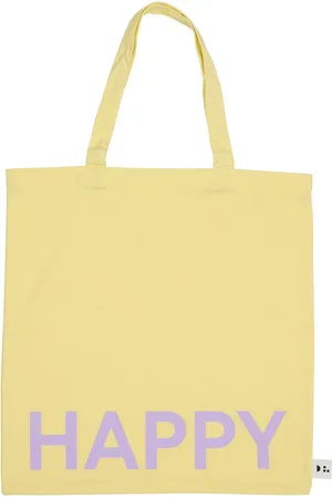 Design Letters Dl Tote Bag Yellow