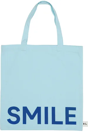 Design Letters Dl Tote Bag Blue