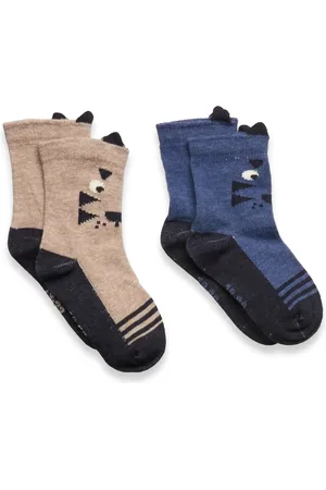 Minymo Socks W. 3D Effect Blue