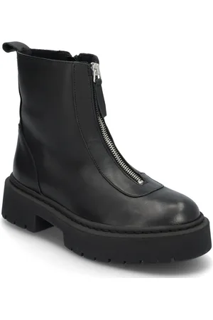 Steve Madden Gabby Biker Boots Black