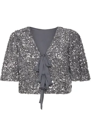 Object Objkinne 2/4 Tie Top 136 Silver