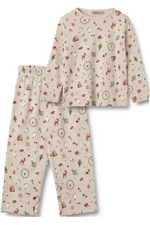 WHEAT Nightwear Picoting Mila Cream
