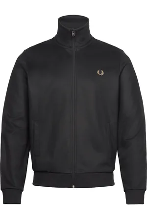 Fred Perry Track Jacket Black