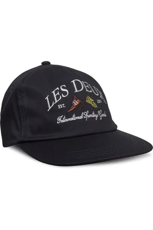 Les Deux Ivy League Cap Black