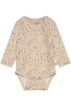 Petit Piao Body L/S Printed Beige