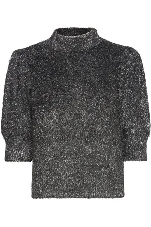 Minus Msbritney Knit T-Shirt Silver