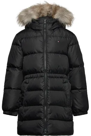 Tommy Hilfiger Long Waisted Down Jacket Black