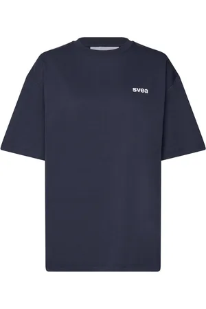 Svea Smaustin Boxy Ss T-Shirt Navy