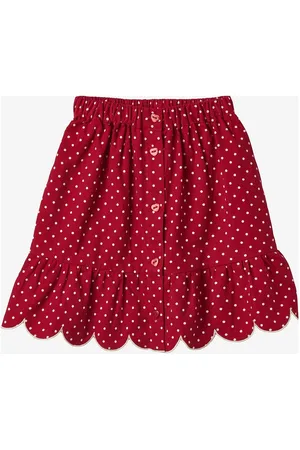 Fliink Dolly Dot Skirt Red