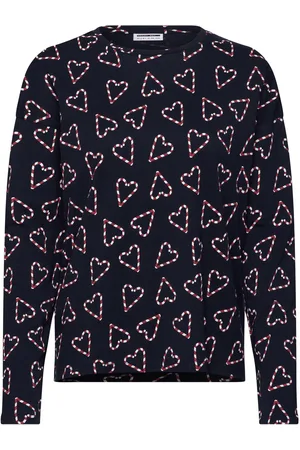 Noisy May Nmmille Christmas L/S Top Jrs Navy