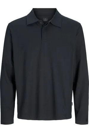 JACK & JONES Jprblachad Ls Polo Styd Aw24 Jack & J S Black