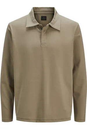 JACK & JONES Jprblachad Ls Polo Styd Aw24 Jack & J S Beige