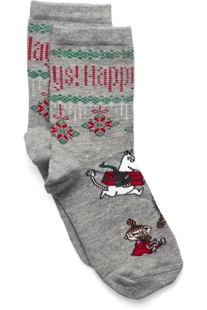 Martinex Happy Holidays Strumpor Grey