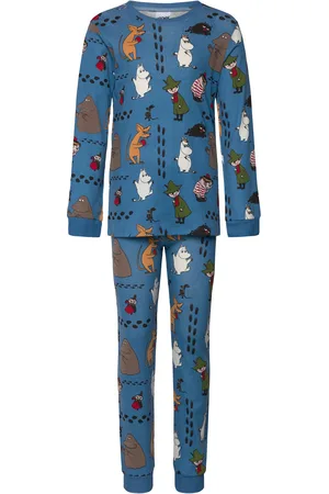 Martinex Fotspår2 Pyjamas Blue