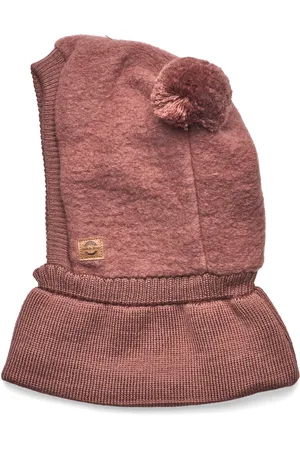 Mikk-Line Airwool Balaclava W Knit Pink