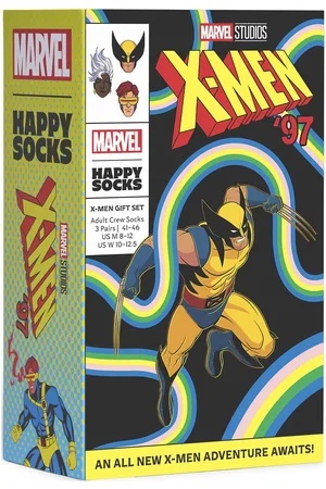 Happy Socks Marvel™️ 3-Pack Gift Set Yellow