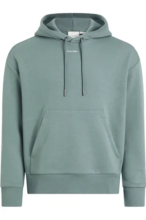 Calvin Klein Nano Logo Hoodie Blue